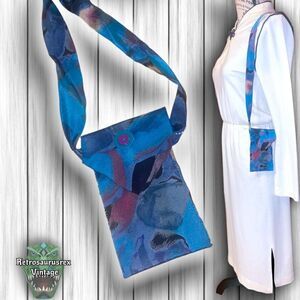 VINTAGE repurposed tie purse